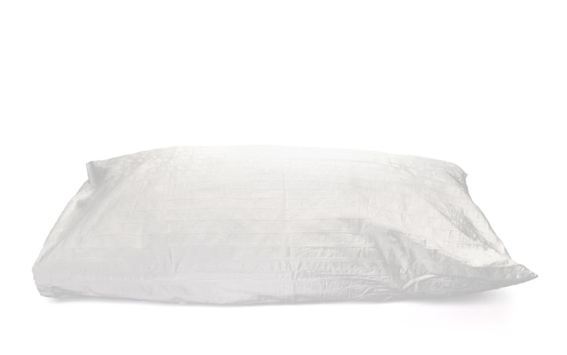 Free photo pillows on white background