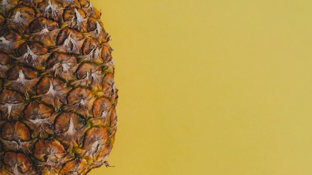 Pinapple with copy space