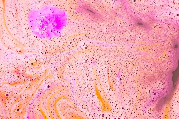 Pink bath bomb foam textured backdrop