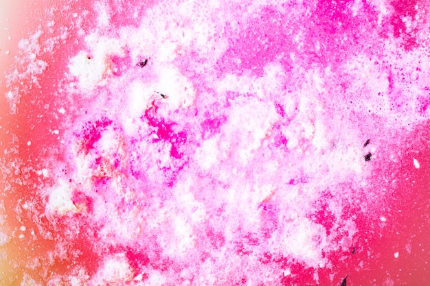 Pink bathbomb body care bubble bath background