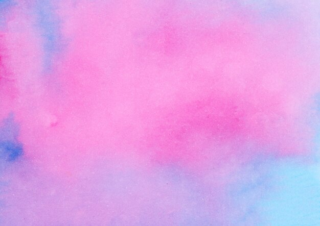 ピンクとブルーの水彩テクスチャ