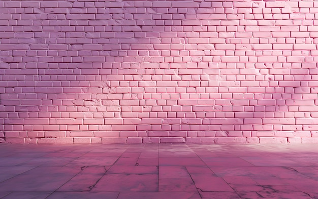 Free photo pink brick wall surface texture