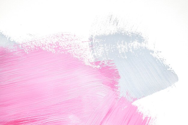 Pink and gray abstract strokes