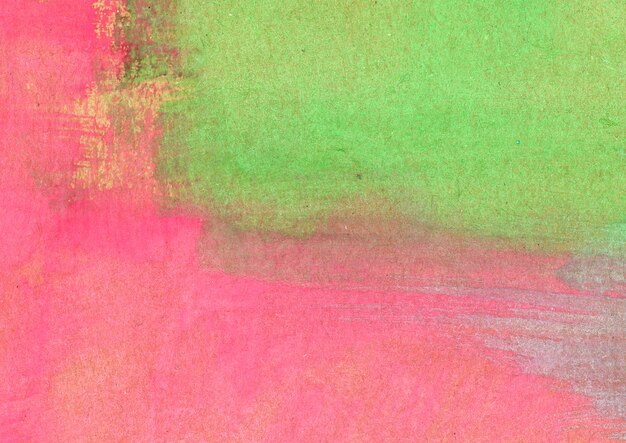 Pink and Green watercolor texture