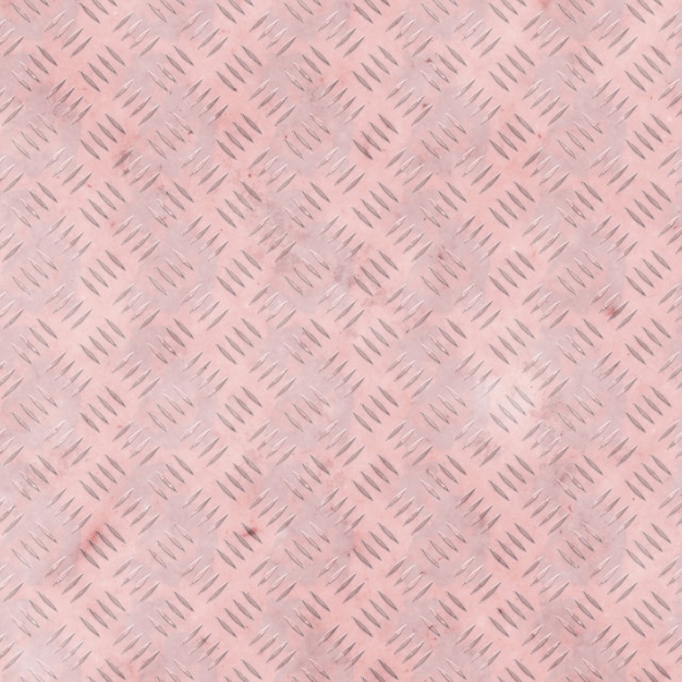 Pink grunge style metal plate texture background