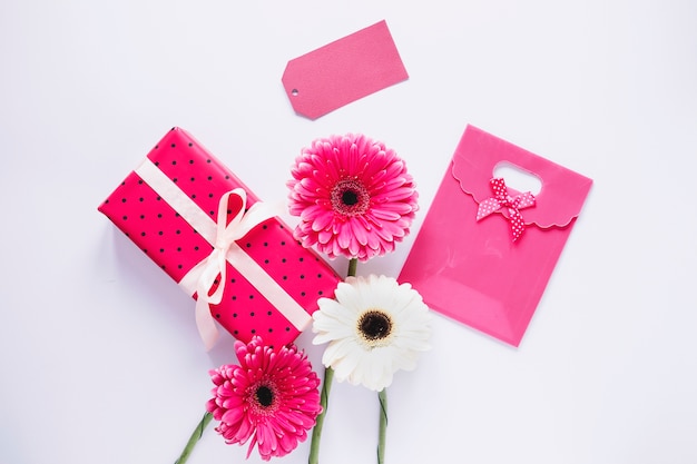 Free photo pink mothers day concept