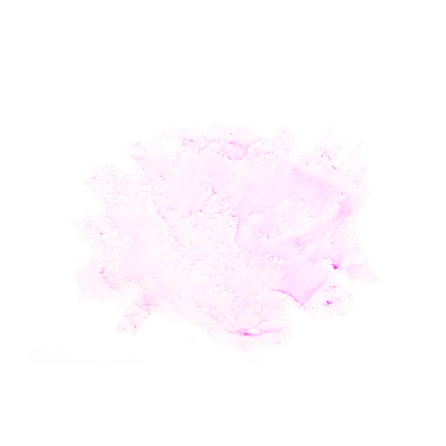 Free photo pink paint on white background