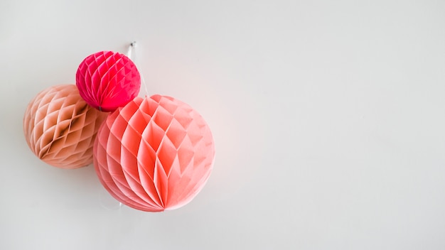 Pink paper lantern