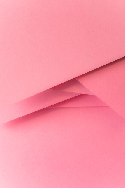 Pink pastel colored paper banner background