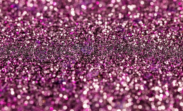 Free photo pink reflective glitter