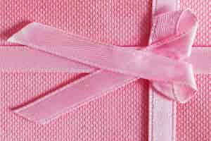 Free photo pink ribbon