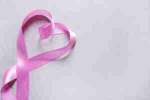 Free photo pink ribbon