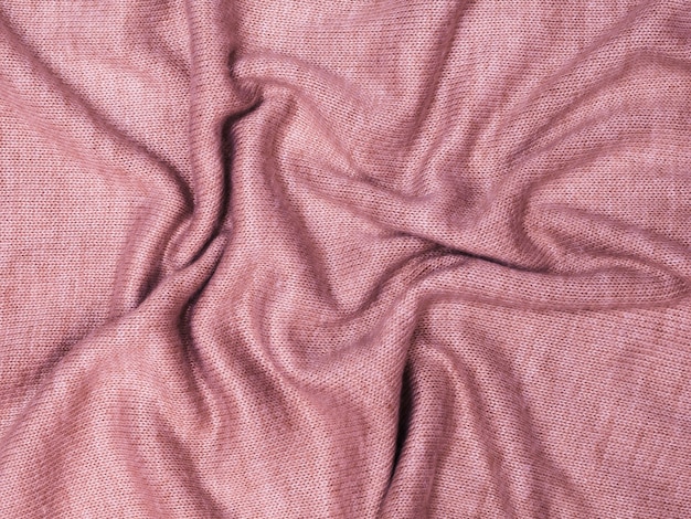 Pink sheet fabric texture
