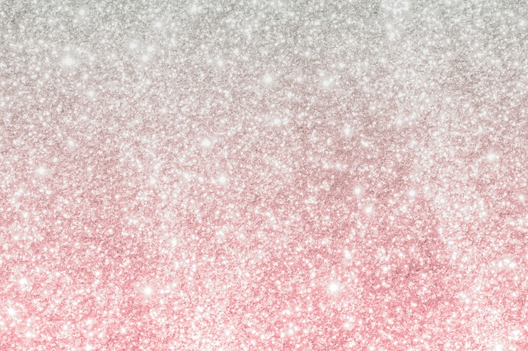Free Photo pink and silver glittery pattern background