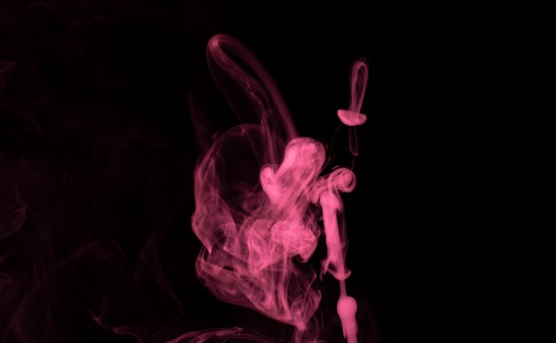 Pink smoke background