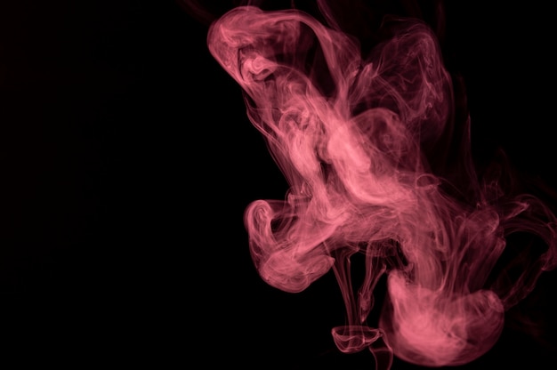 Pink smoke background