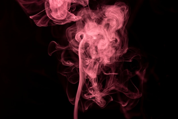 Pink smoke background