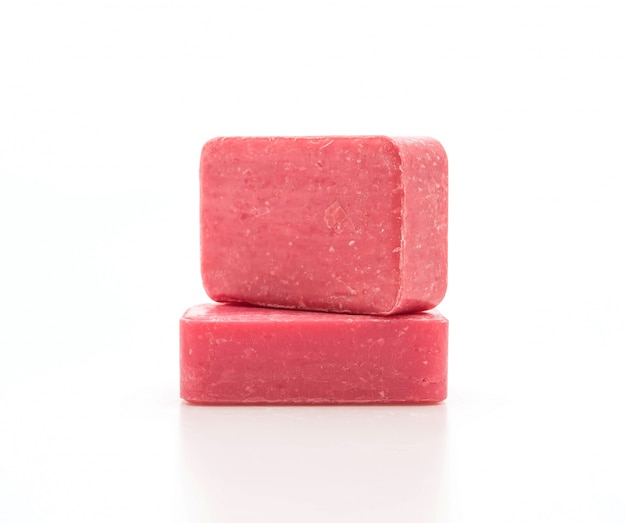 Free photo pink soap