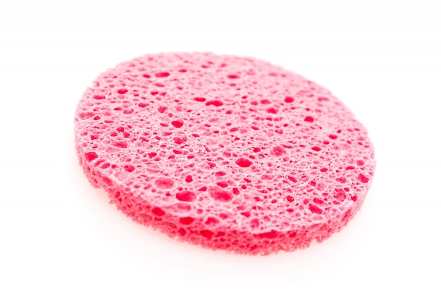 Free photo pink sponge