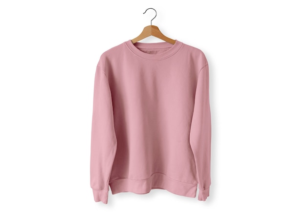 Pink sweater front