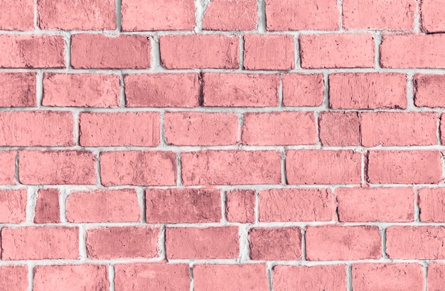 분홍색 벽돌 벽 배경 질감