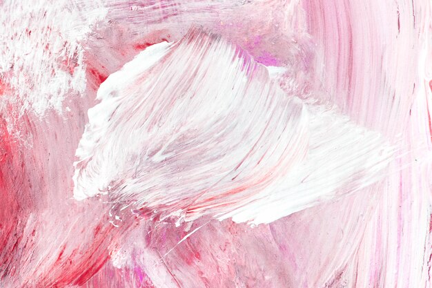 Розовая текстурированная картина маслом