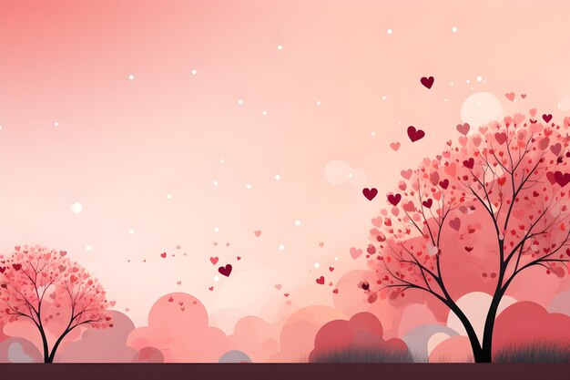ピンクのバレンタインの壁紙