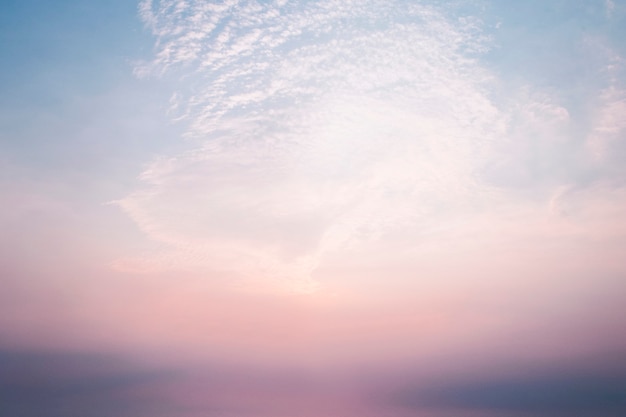 Free photo pink vibrant sky