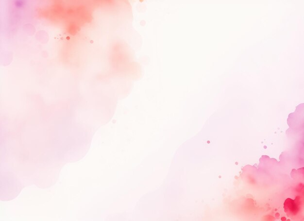 Pink watercolor background with a pink background