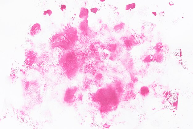 Pink watercolor splashing