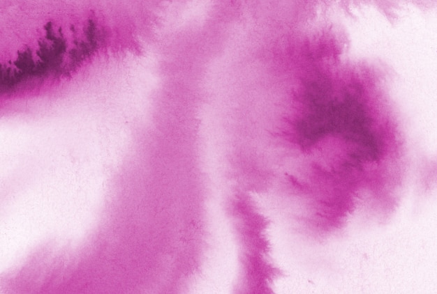 Розовое пятно акварели