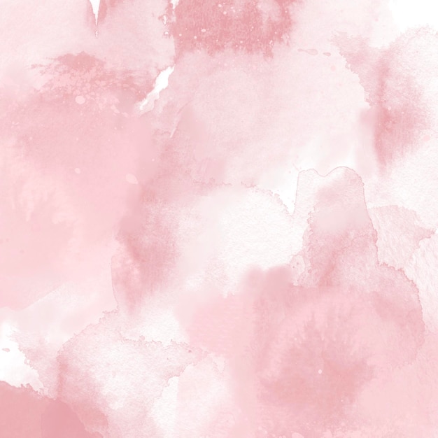 수채화 배경으로 분홍색과 흰색 배경.