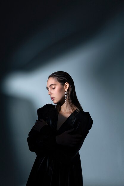 pisces portrait of beautiful woman