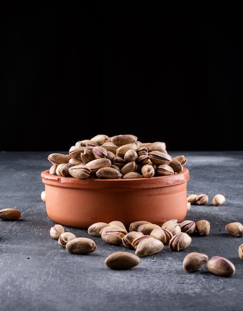 Pistachios in a bowl