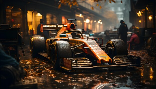 pit stop f1 cinematic background