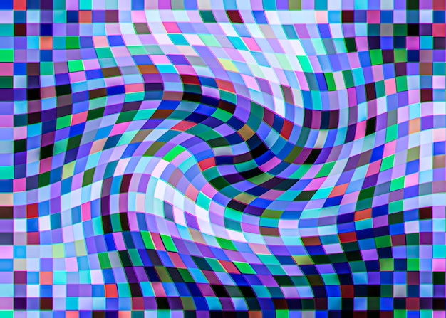 Бесплатное фото Пиксельный фон с голубыми оттенками