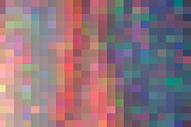 Free photo pixelated background with little squares