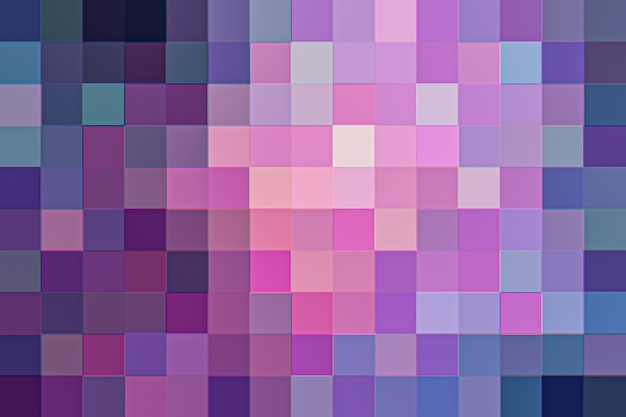 Pixelated background with squares