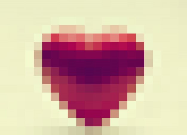 Pixelated сердце