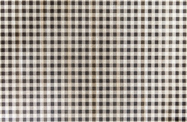 Plaid checker fabric industrial product