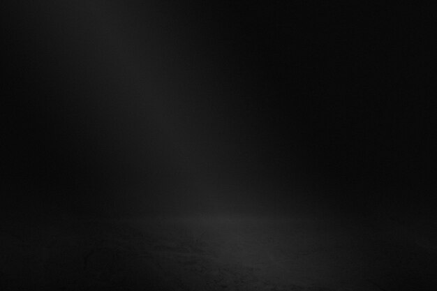 Plain dark black wall product background