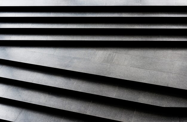 Plain dark granite stairs pattern