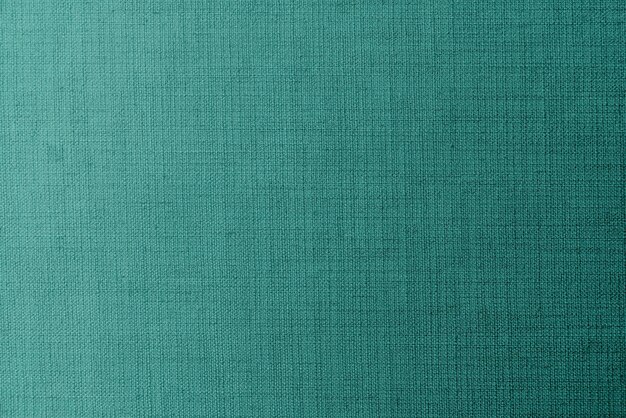 Plain green fabric textured background