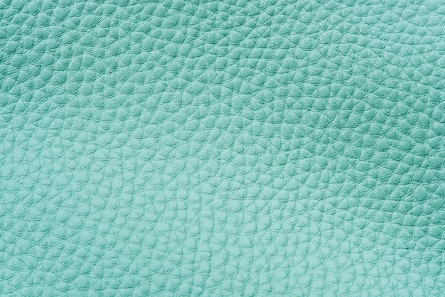 Plain teal leather textured background