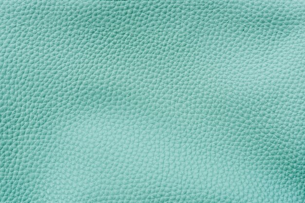 Plain teal leather textured background