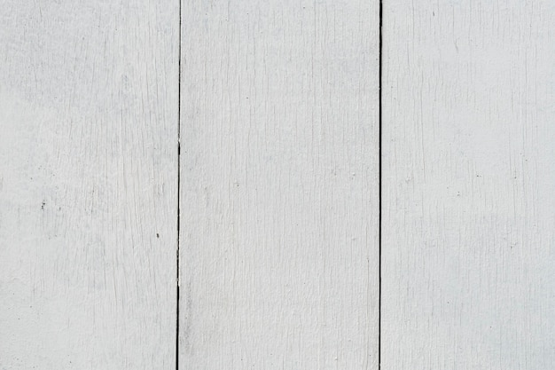 Plain white wooden planks textured background