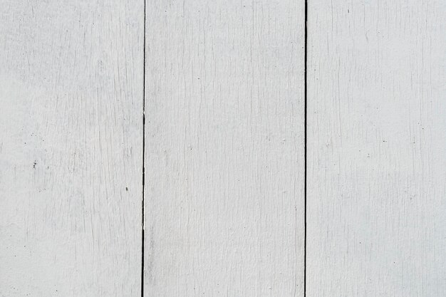 Plain white wooden planks textured background