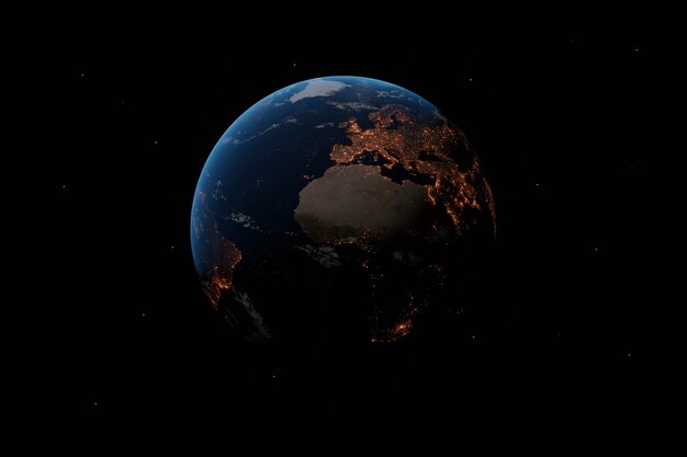 地球惑星生態学 イラスト 世界と自然環境の概念を保存 人々の文字ケア保護 賢い地球惑星のシンボル 緑の人の会話バナー プレミアムベクター