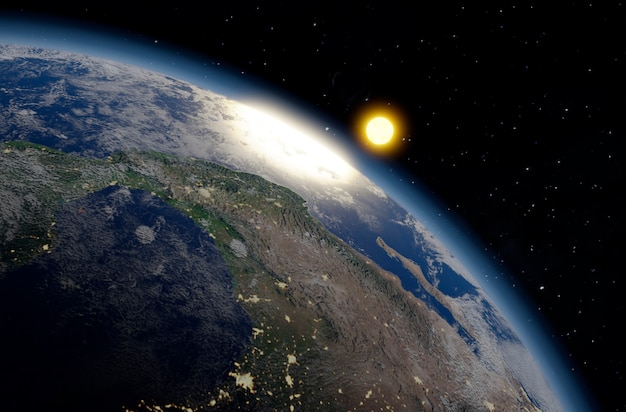 惑星地球の背景