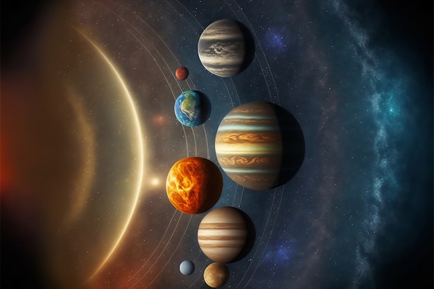 Planets of the solar system